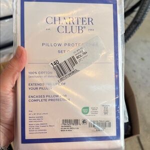Charter Club Pillow Protectors Set - White